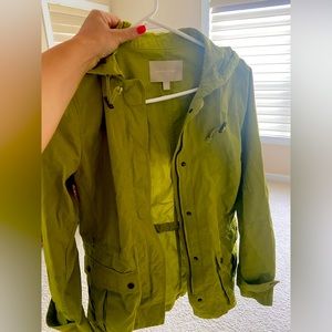 Lime Green Utility Jacket